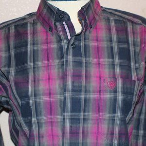 Ariat Pro Series Button Down Long Sleeve Shirt LARGE
